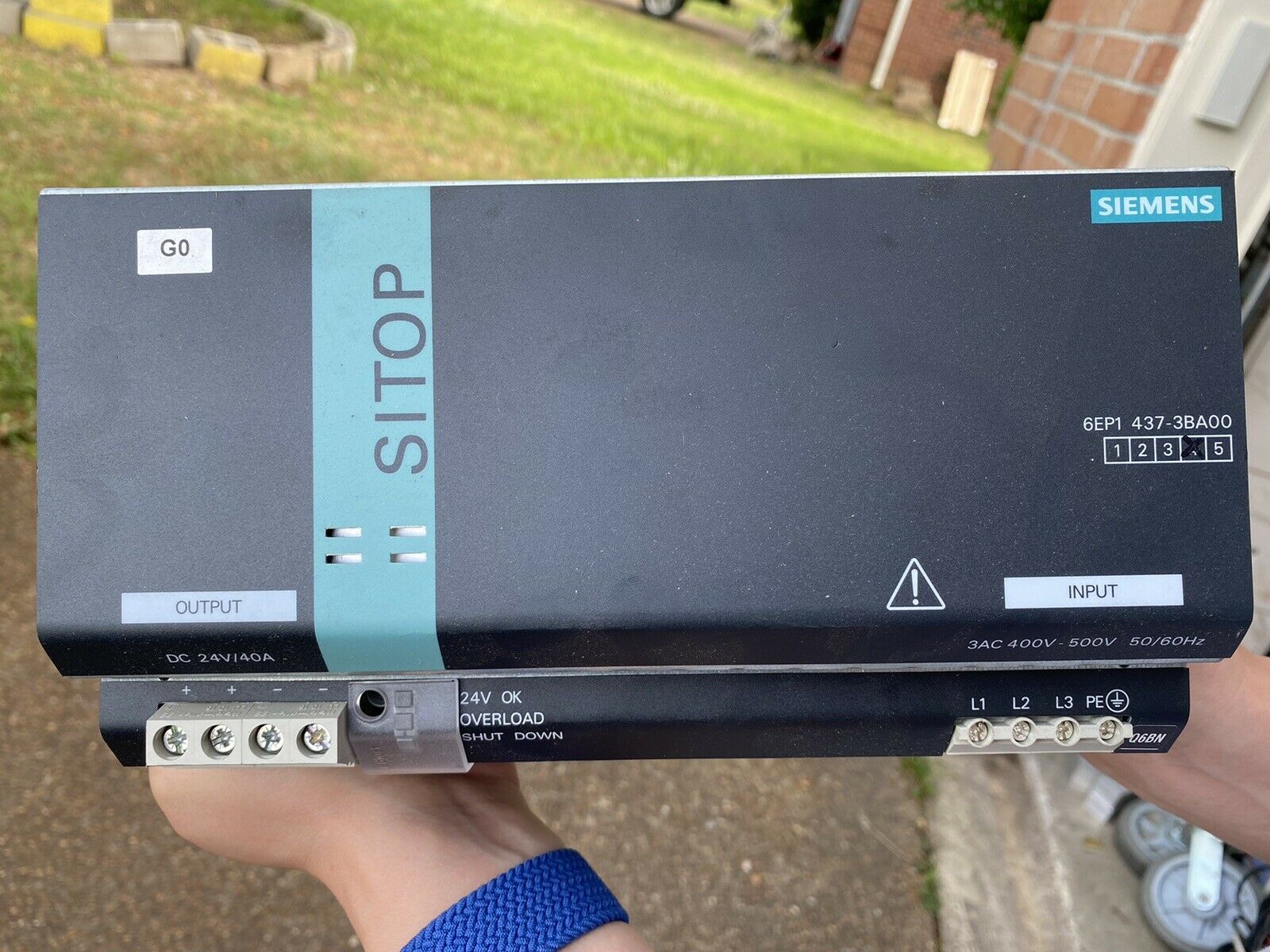 6EP1437 3BA00 Siemens SITOP Modular 40 A Stabilized Power Supply