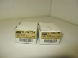 (1) DAYTON 5ZC20 24VDC RELAY DPDT 10A 1/2HP 8-PIN