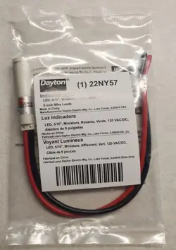 INDICATOR LIGHT: