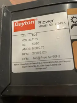 1TDP7 BLOWER