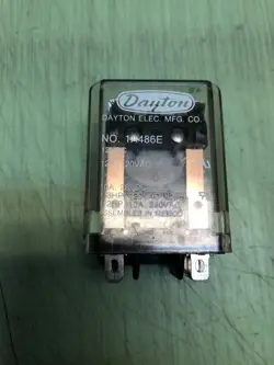 DAYTON 1A486E RELAY 12VDC, 120VAC