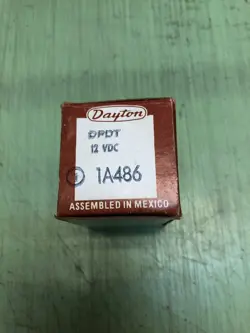DAYTON 1A486 DPDT GENERAL PURPOSE RELAY