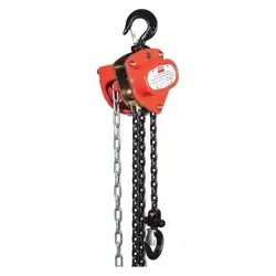 DAYTON MANUAL CHAIN HOIST,1000 LB.,LIFT 15 FT. 1VW52 DAYTON 1VW52 190735149010