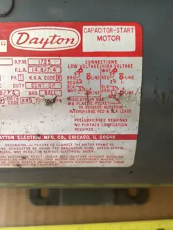 DAYTON HP SINGLE