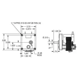 GEARMOTOR OPEN 7RPM
