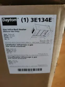 INFRARED HEATER 120VAC