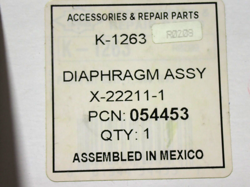 DIAPHRAGM KIT ASSY