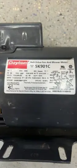 115/208-230V 3450 RPM