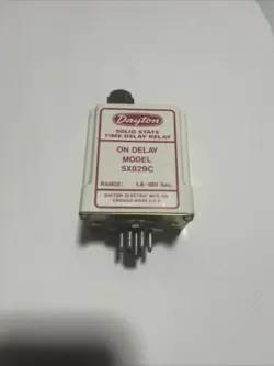 DAYTON SOLID STATE TIME DELAY RELAY