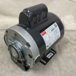 DAYTON 3K199 BELT DRIVE MOTOR 1 SPEED OPEN DRIPPROOF CRADLE BASE MOUNT 1/2HP