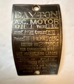 FACTORY TAG