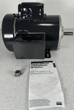 DAYTON 5K960BG GENERAL PURPOSE MOTOR 1 HP PH 1