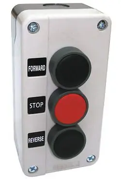 DAYTON 32W272 - PUSH BUTTON CONTROL STATION 2NO/1NC 22MM