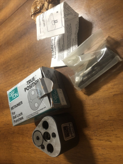 PUNCH RETAINER NEW
