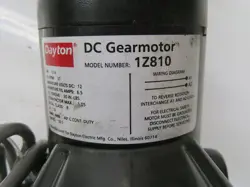 1Z810 DC GEARMOTOR