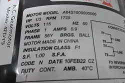 AC GEARMOTOR