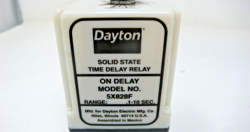 DAYTON 5X828F SOLID STATE TIME DELAY RELAY 5X828F