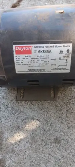 ELECTRIC MOTOR 6K845A