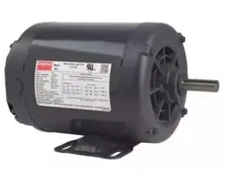 DAYTON 31TT08 3-PHASE GENERAL PURPOSE MOTOR, 1/2 HP, 56 FRAME, 230/460V AC