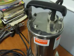 SUBMERSIBLE EFFLUENT PUMP