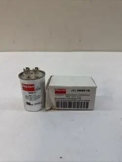 DAYTON 2MEE1 RUN CAPACITOR, 35 MFD, 370V, ROUND