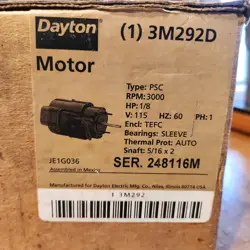 STOCK DAYTON 3M292D