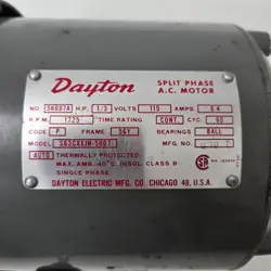 ELECTRIC MOTOR 1/3