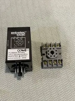 6C058 ENTRELEC SSAC 200-240V VOLTAGE MONITOR PLM6405, ALSO PC390   DAYTON 5X852M