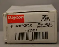 CAPACITOR MODEL 2GE77
