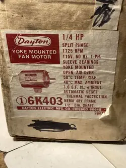 1725RPM 115V FAN