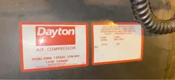 DAYTON AIR COMPRESSOR
