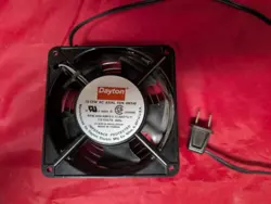 USED DAYTON AC AXIAL FAN 70 CFM AC AXIAL FAN 4WT48