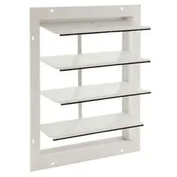 BACKDRAFT DAMPER/GABLE