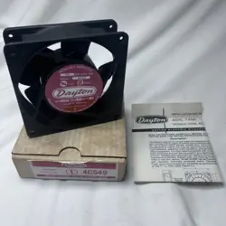DAYTON 100 CFM AXIAL FAN MODEL 4C549