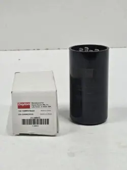 DAYTON 2MET2 MOTOR START CAPACITOR,130-158 MFD,ROUND