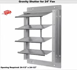 BACKDRAFT DAMPER EXHAUST