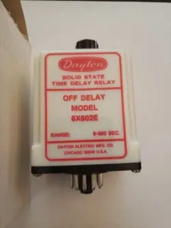 RELAY OFF DELAY