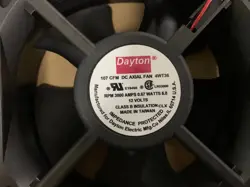 1PCS DAYTON 107 CFN DC AXIAL FAN 4WT36 12V 6.8W 12038 12CM COOLING FAN