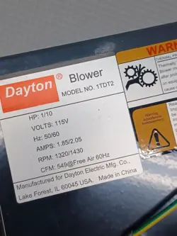 115V HZ 50/60
