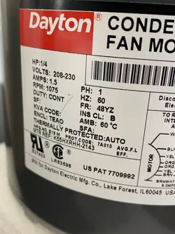 1/4 HP RPM