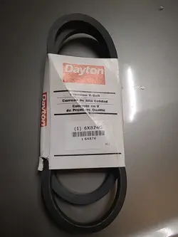 DAYTON 6X874 B52 V-BELT, 55