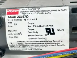 NAMEPLATE SPEED