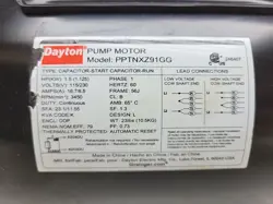 3450 RPM 115/230V