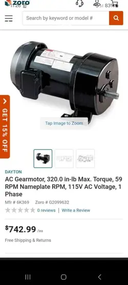 DAYTON 115V AC