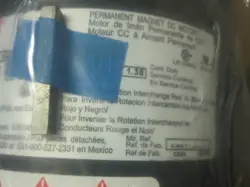 DC MOTOR 1750