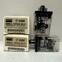 DAYTON 8 PIN GENERAL PURPOSE RELAY 10 AMP 12 VDC 250 VAC 1A484E