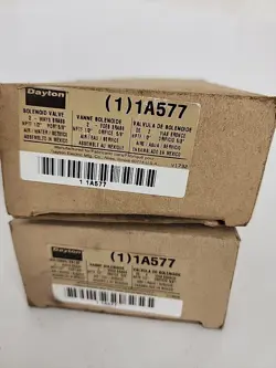DAYTON 1A577 SOLENOID VALVE