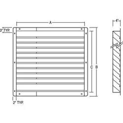 LOUVER INTAKE
