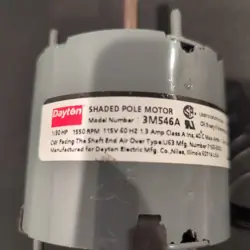 1/30HP 1550RPM 115V