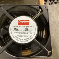 DAYTON AC AXIAL FAN 105 CFM